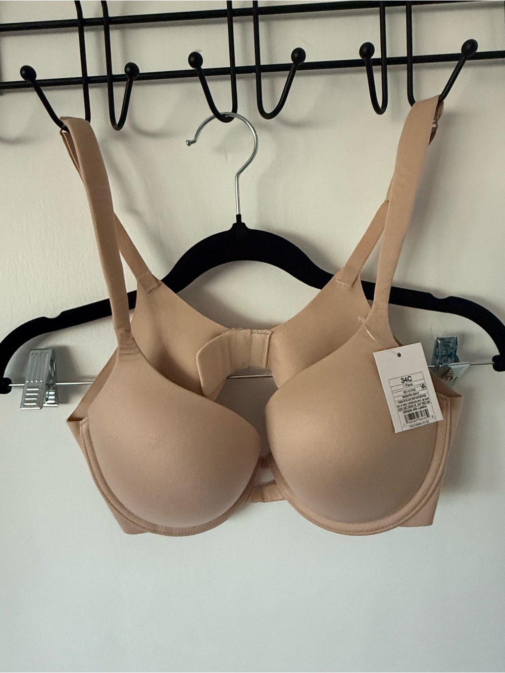 Seamless Nude T-Shirt Bra with Underwire Support
